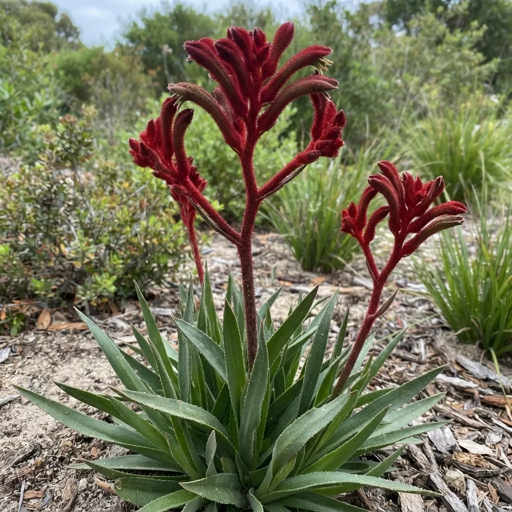 Red Kangaroo Paw