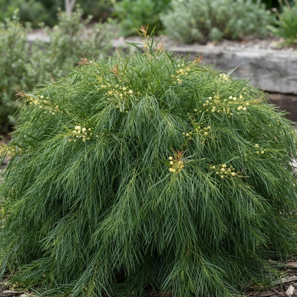 Dwarf Bower Wattle, Dwarf River Wattle, 'Green Mist' Wattle
