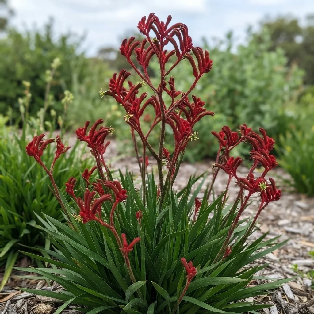 Ruby Velvet Kangaroo Paw