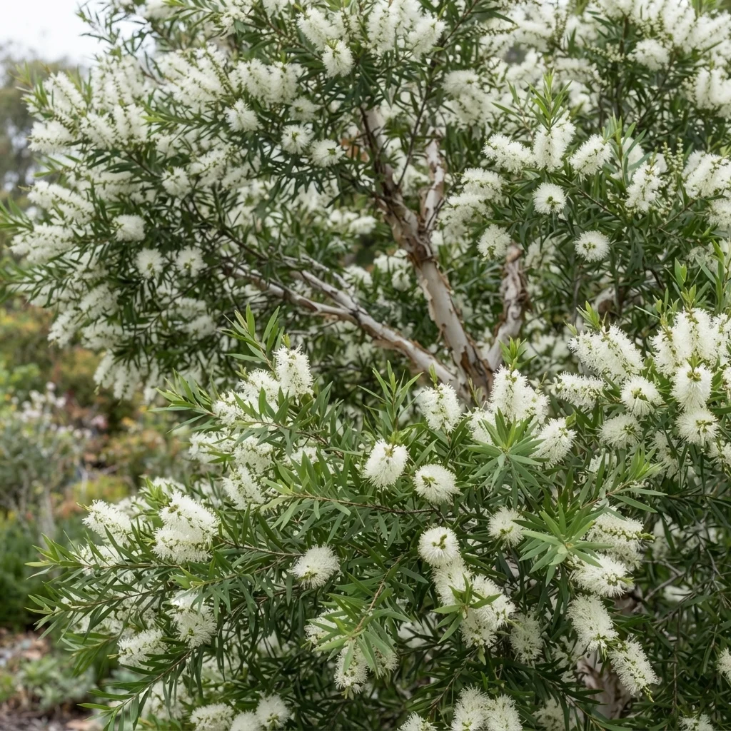 Flax-leaved Paperbark, Snow-in-Summer, Budjur (Gadigal)