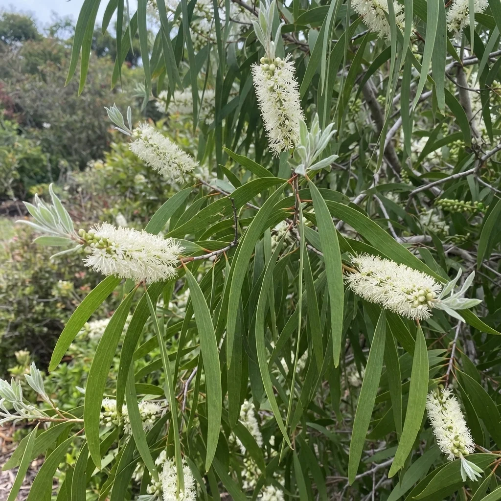 Weeping Paperbark, Broad-leaved Tea-tree, White Paperbark, Long-leaved Paperbark, Cajeput Tree