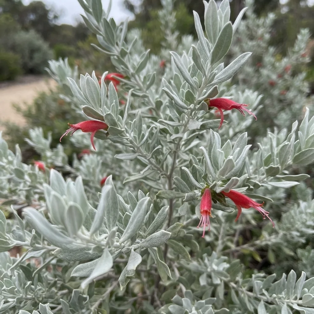Common Emu Bush, Tar Bush, Desert Fuchsia