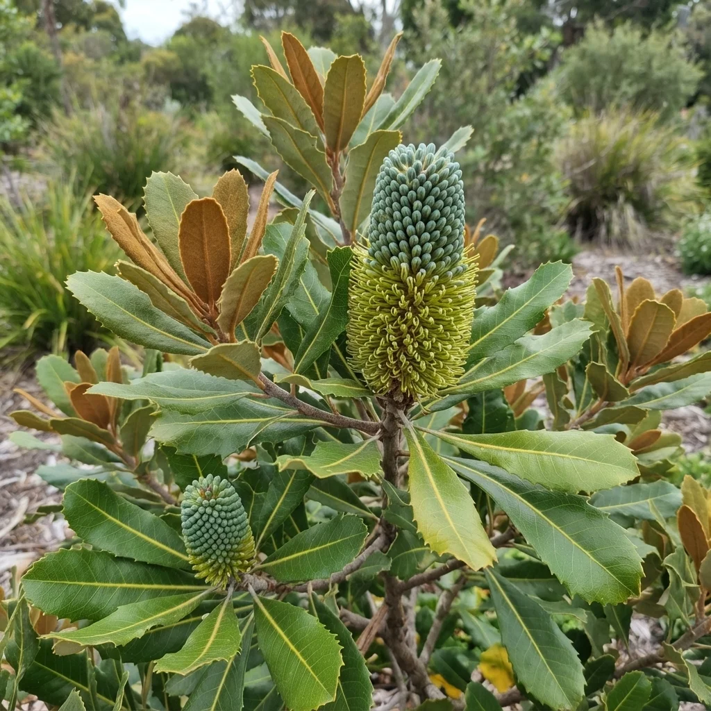 Swamp Banksia, Broad-leaved Banksia