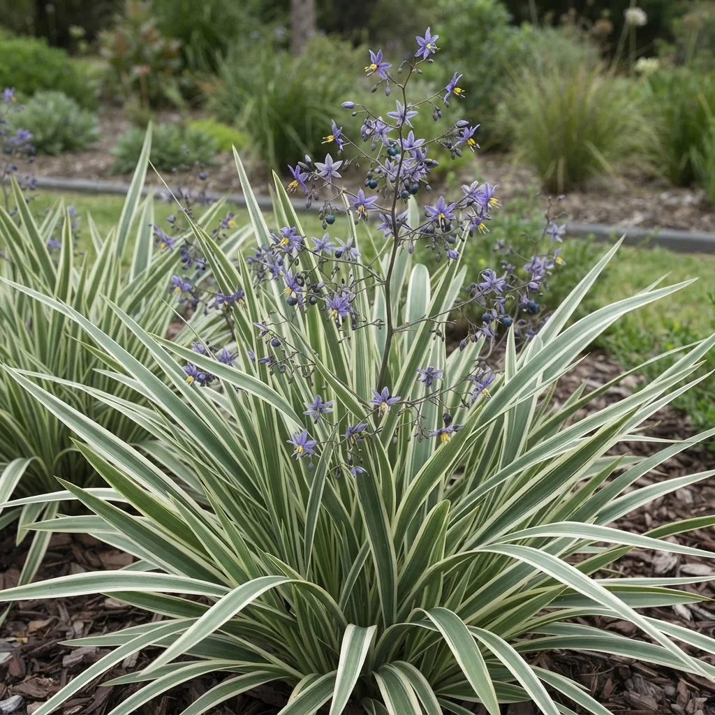 Silver Streak Flax Lily
