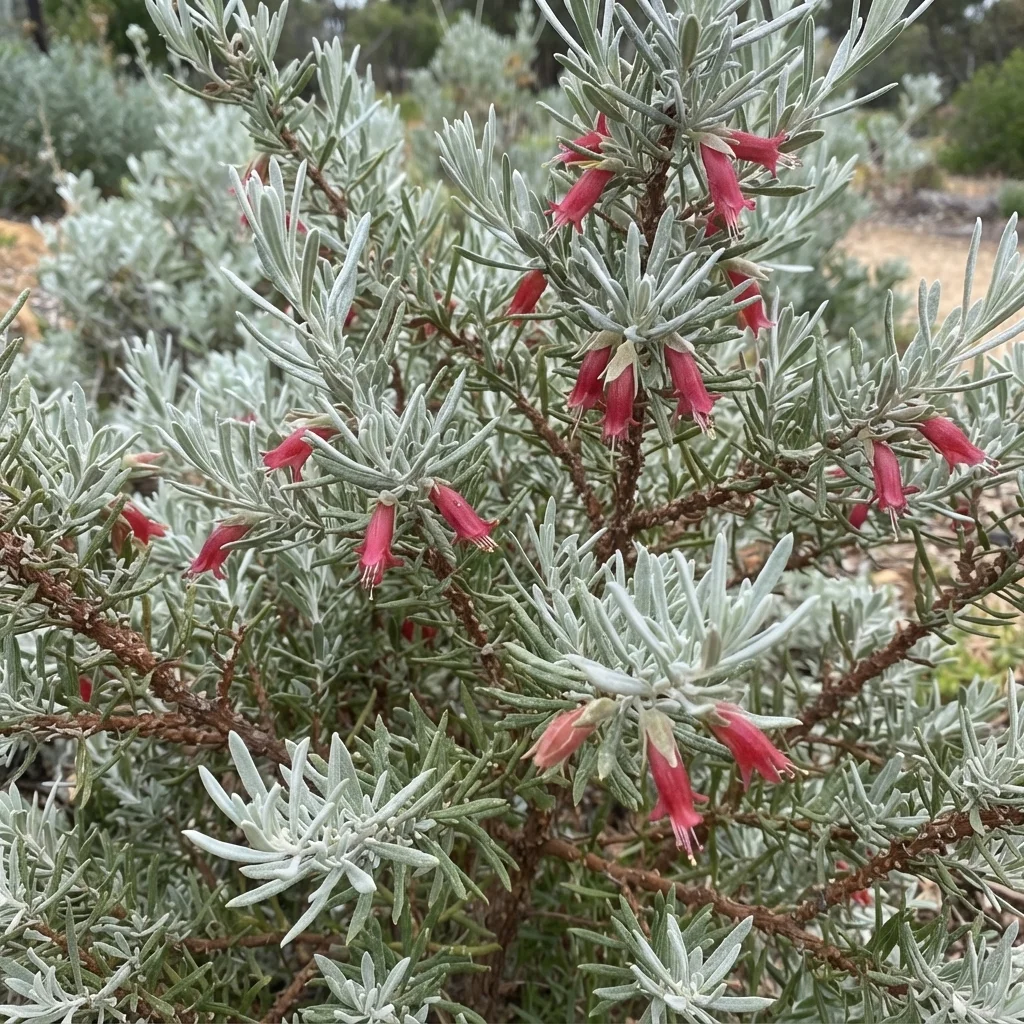 Crimson turkey bush, Native fuchsia, Latrobe's emu bush