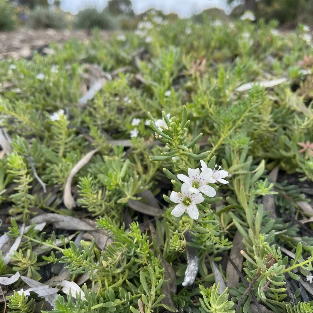 Creeping Boobialla, Creeping Myoporum, Dwarf Native Myrtle, Small Leaved Myoporum
