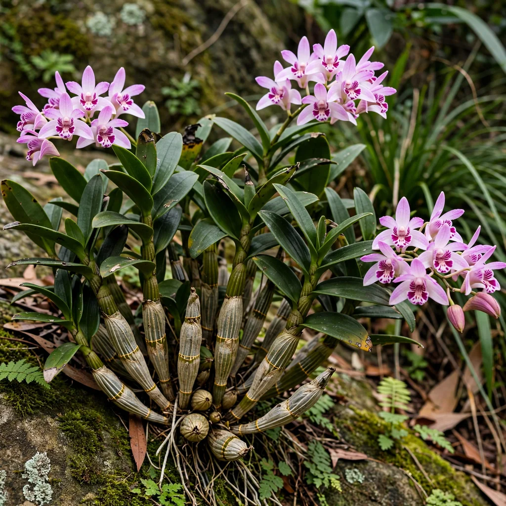 Pink Rock Orchid