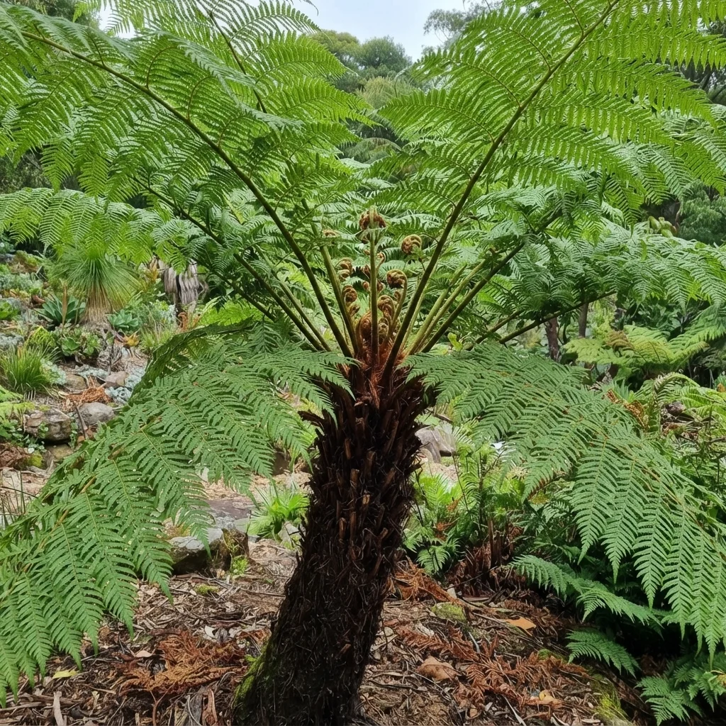 Soft Tree-fern, Brown Tree-fern, Tasmanian Tree Fern