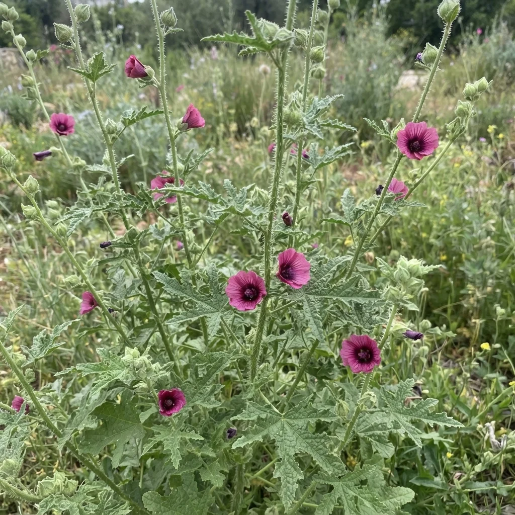 Bristly Hollyhock