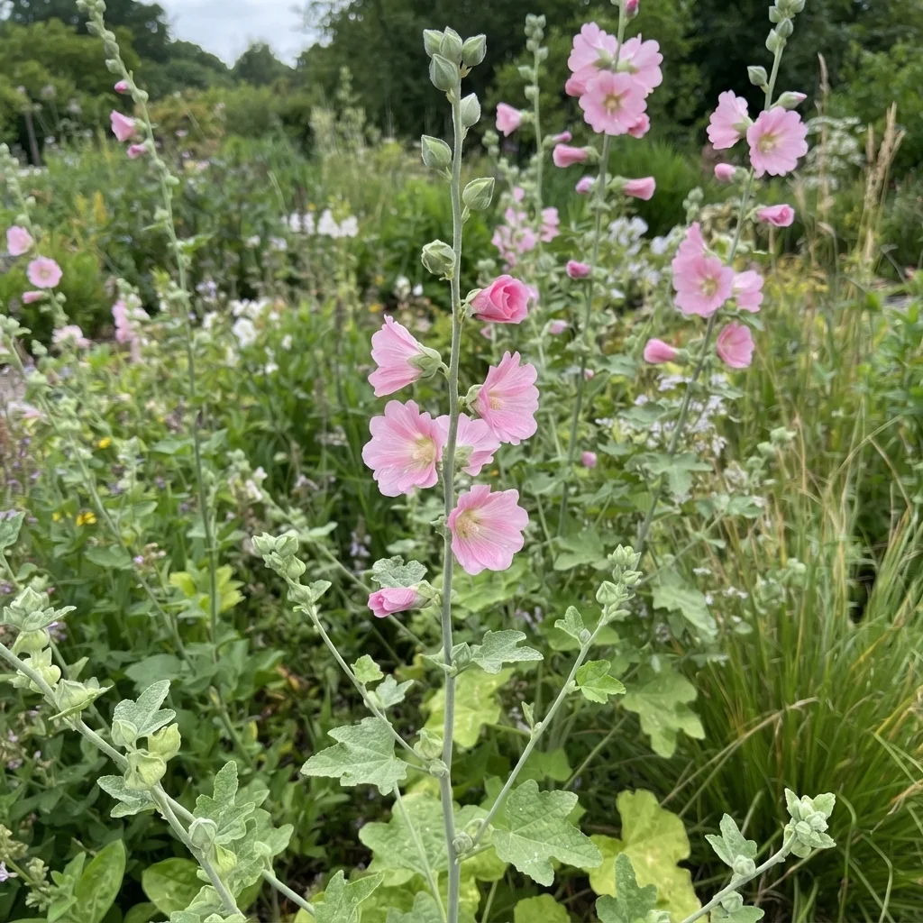 Biennial Hollyhock