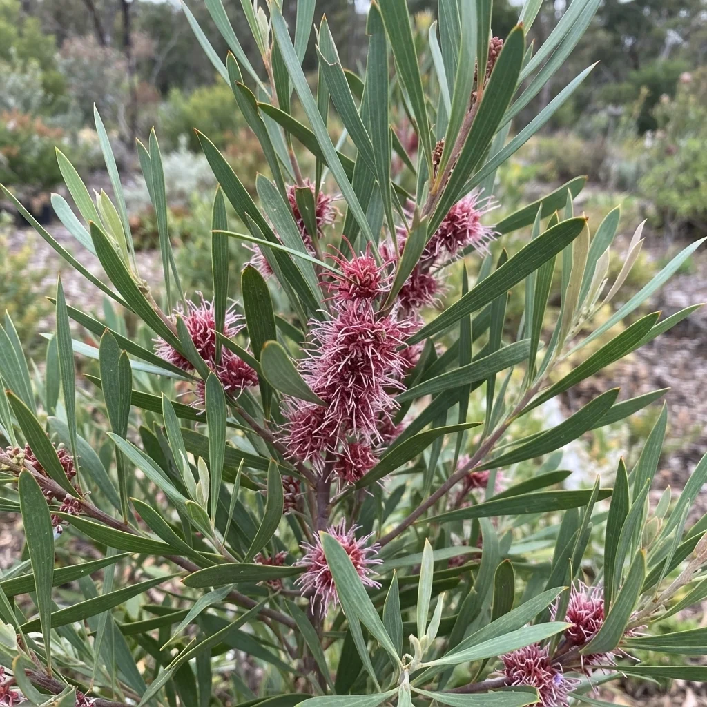 Winter Burgundy Hakea, Grassleaf Hakea