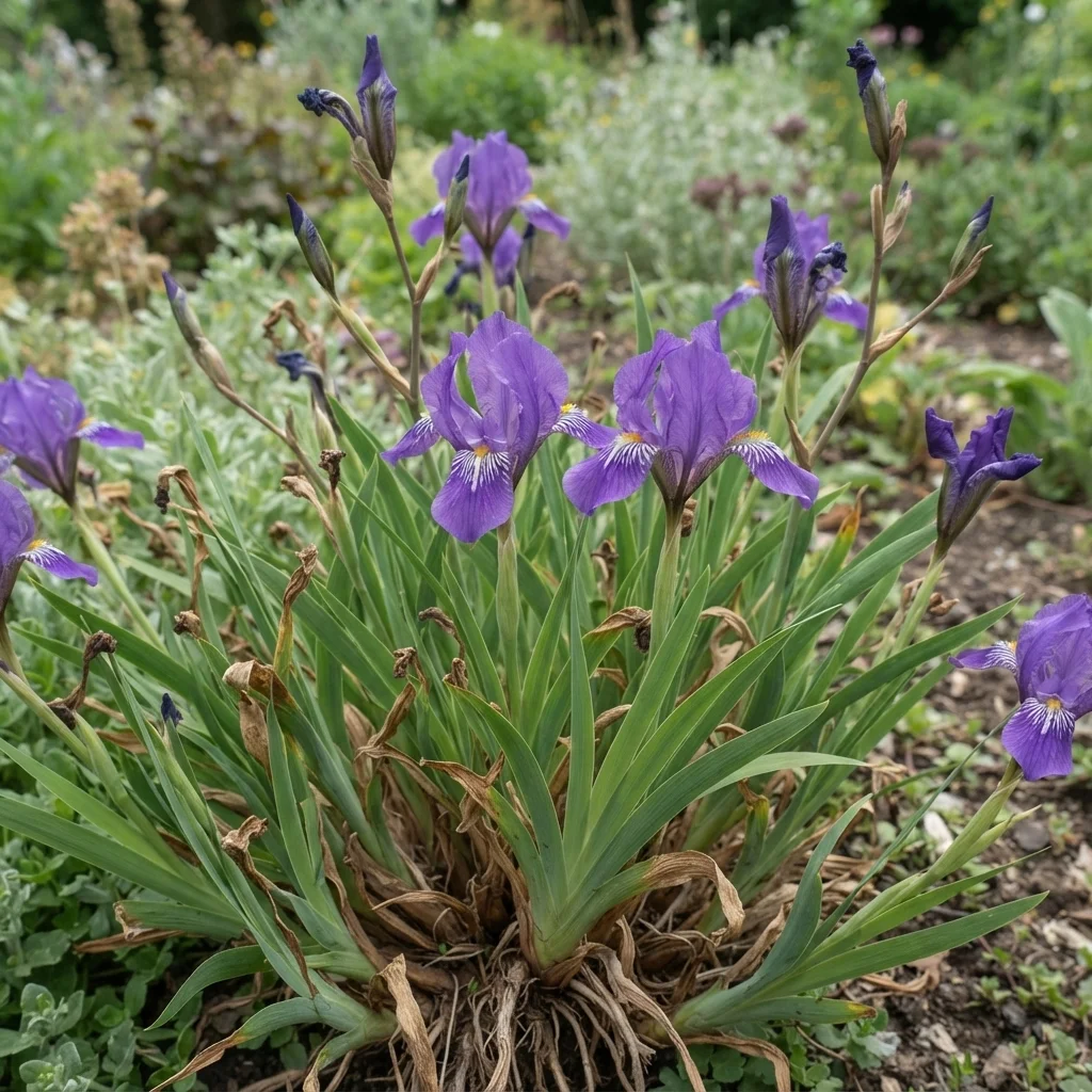 Bearded-root Iris
