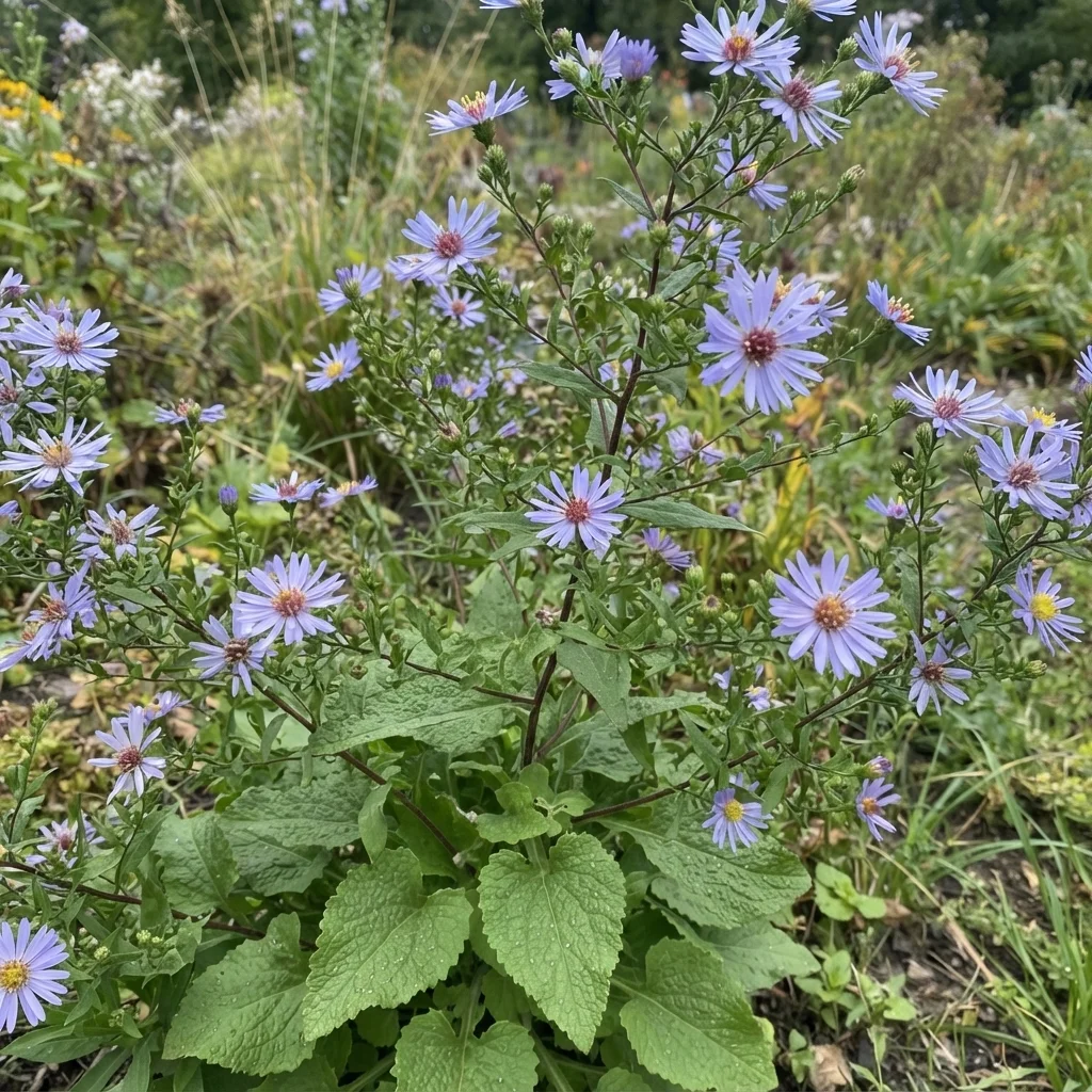 Sky-blue Aster