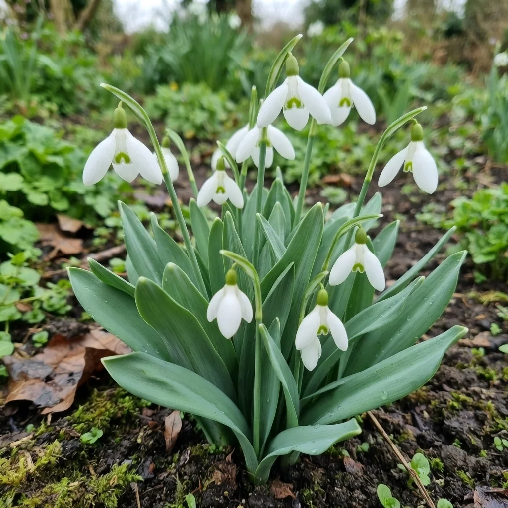 Pleated snowdrop