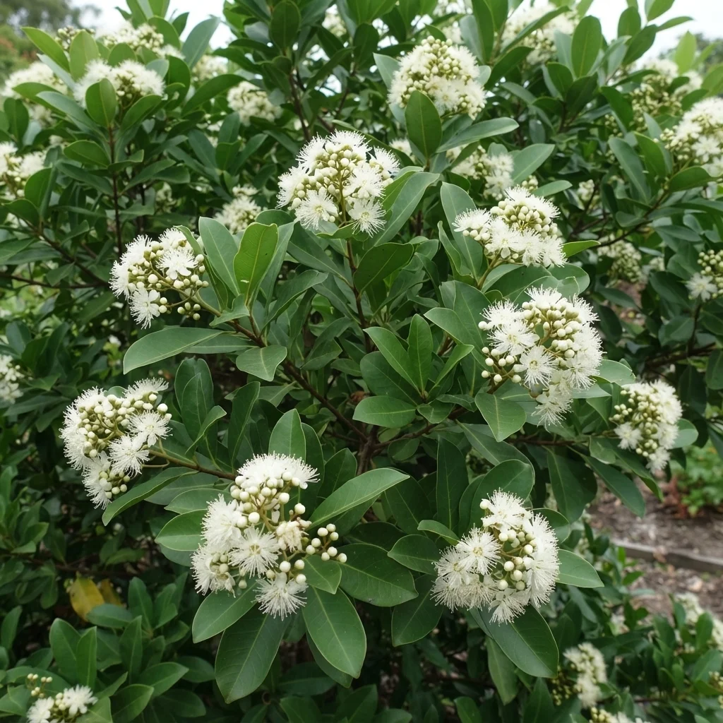 White Apple, Flaky-barked Satinash, Brown Satinash, White Bush Apple