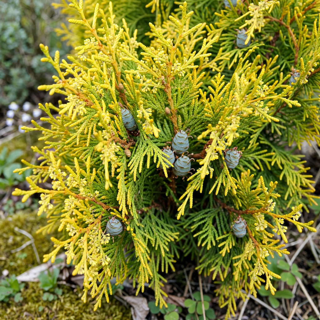 Dwarf Golden Arborvitae
