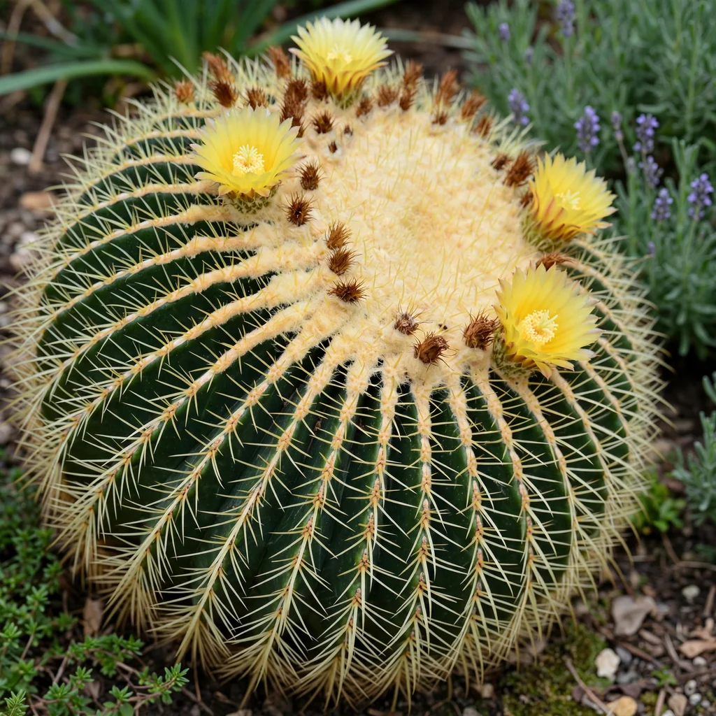 Golden barrel cactus