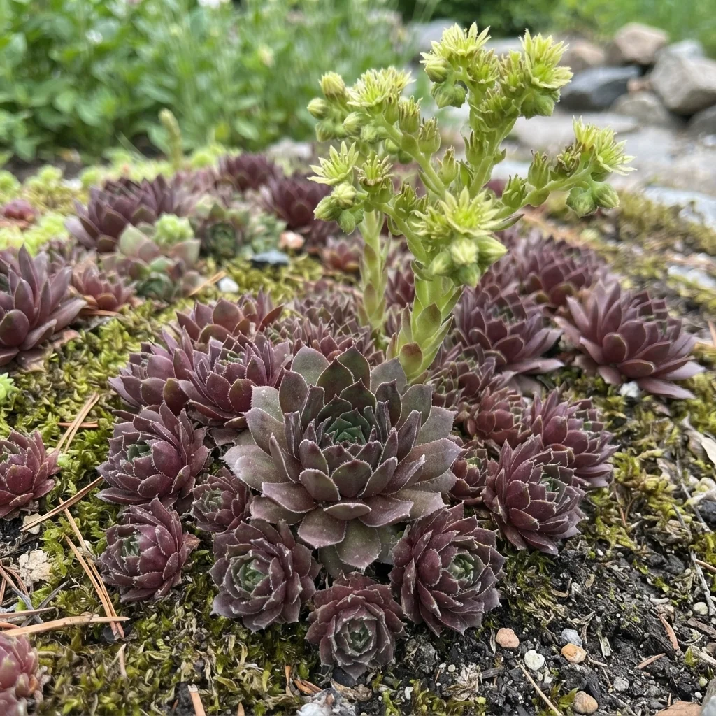 Rolling Hen and Chicks