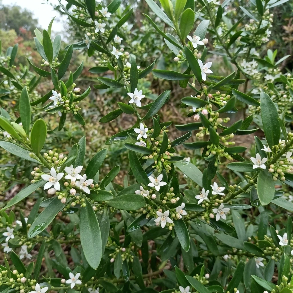 Long-leaf Wax Flower, Long-leaved Waxflower, Wax Flower, Philotheca