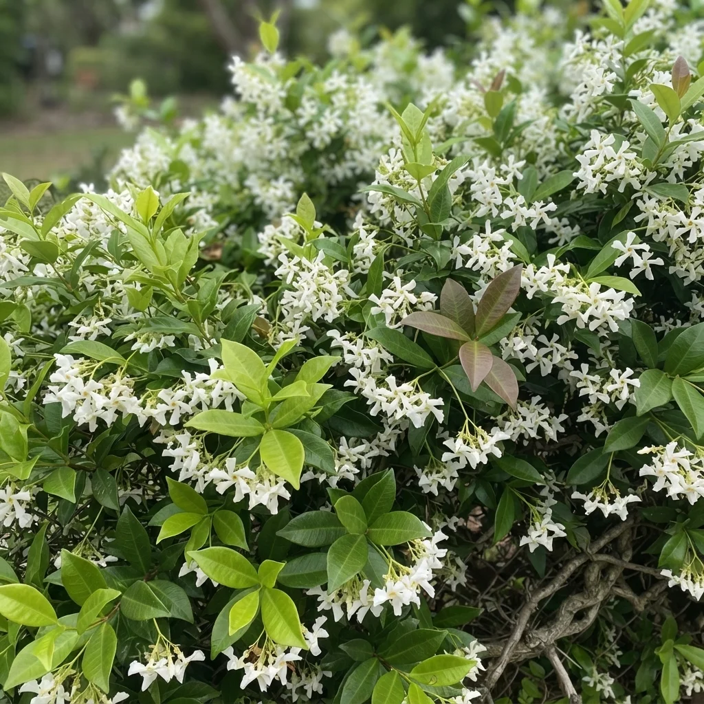 Star Jasmine, Chinese Star Jasmine, Confederate Jasmine, Confederate Jessamine