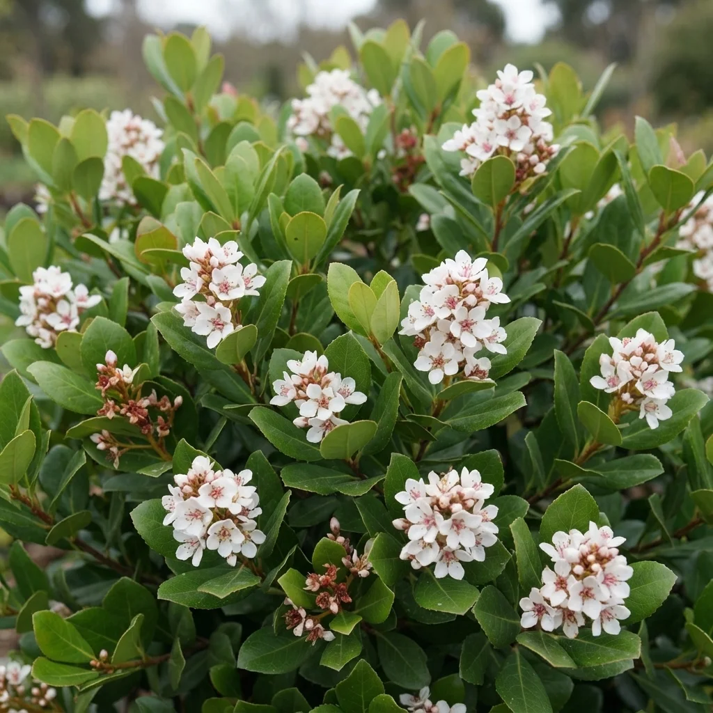 Indian Hawthorn 'Oriental Pearl'