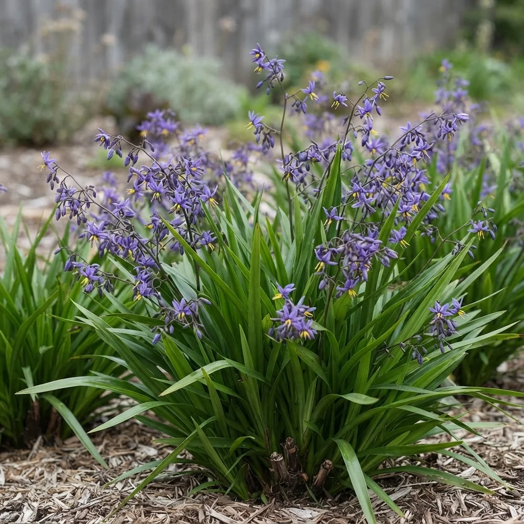 Paroo Lily, Blue Flax Lily, Native Flax, Little Jess Flax Lily