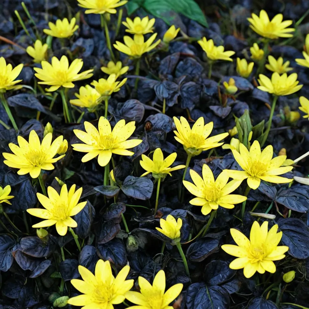 'Brazen Hussy' Lesser Celandine