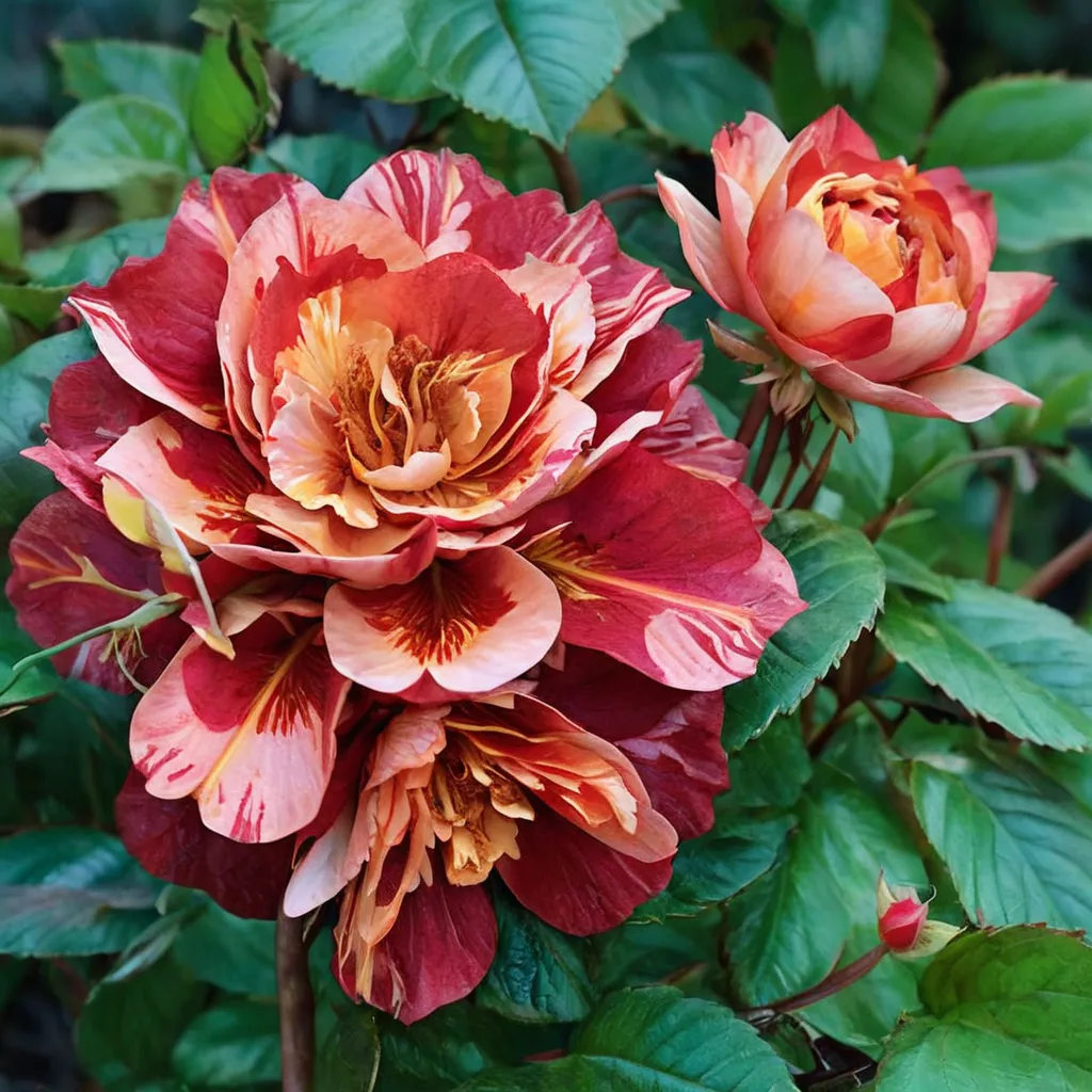 Tropical Lightning Rose