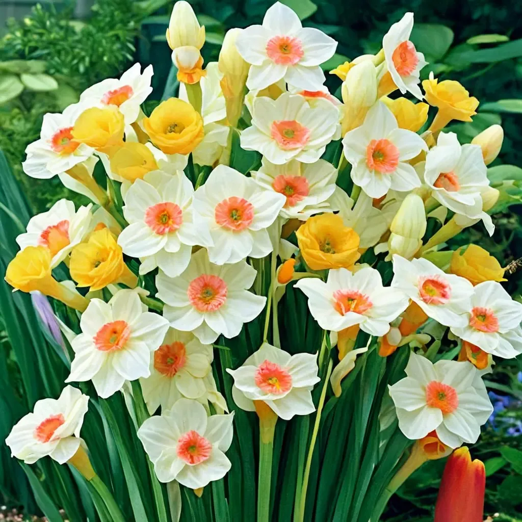Halo Daffodil Mix Tazetta Daffodil
