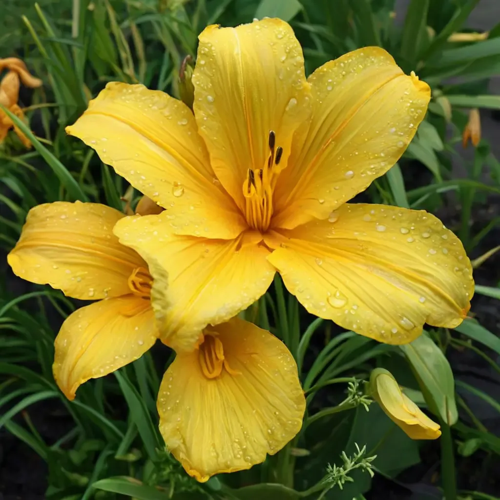 Daylily 'Buttered Popcorn'