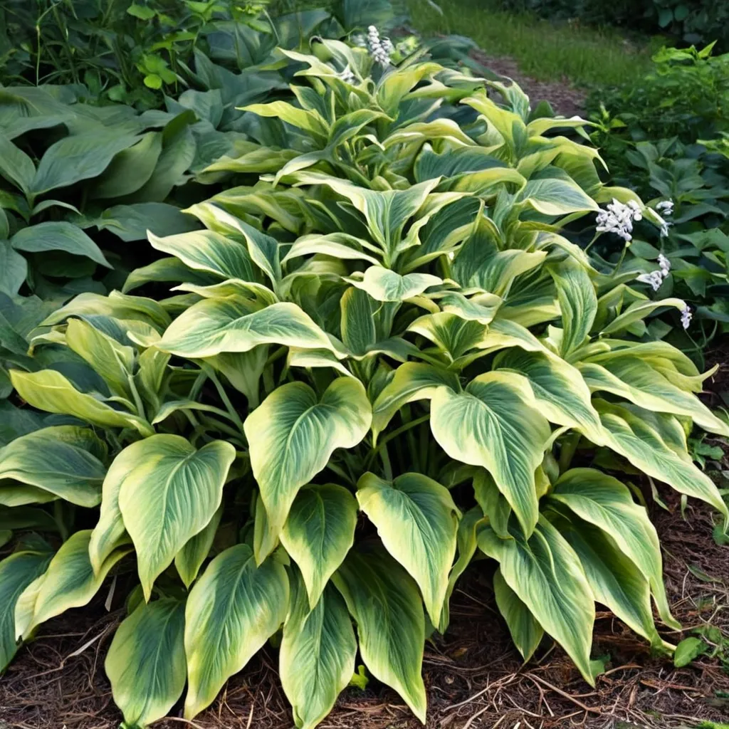 Mountain Hosta 'Aureomarginata'