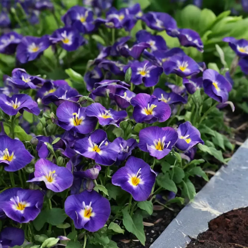 Halo Lilac Horned Violet