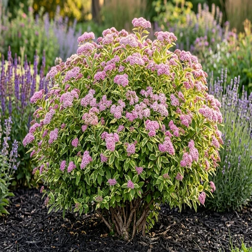 Pink Sparkler Birchleaf Spirea