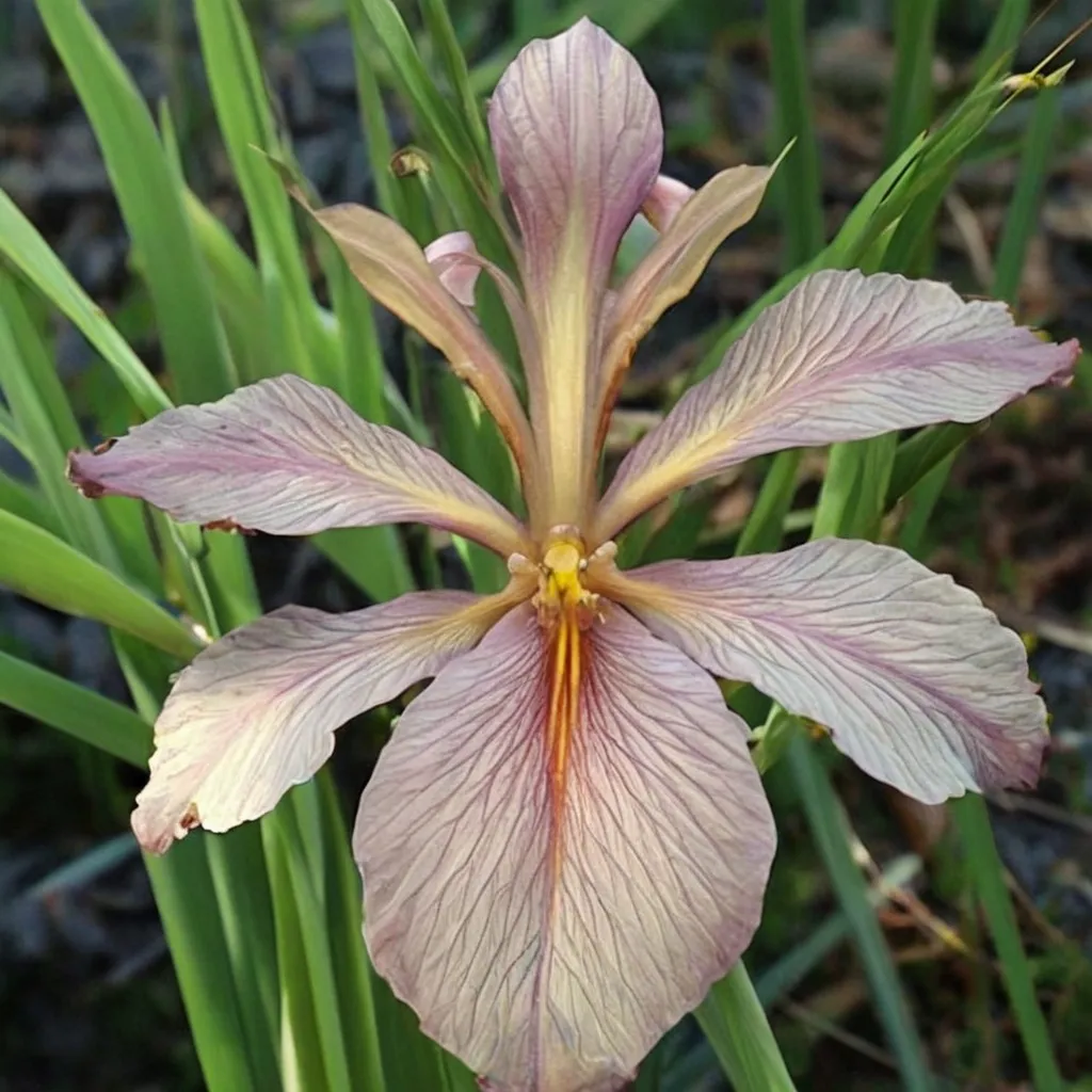 Iris fulva Bayou Bandit