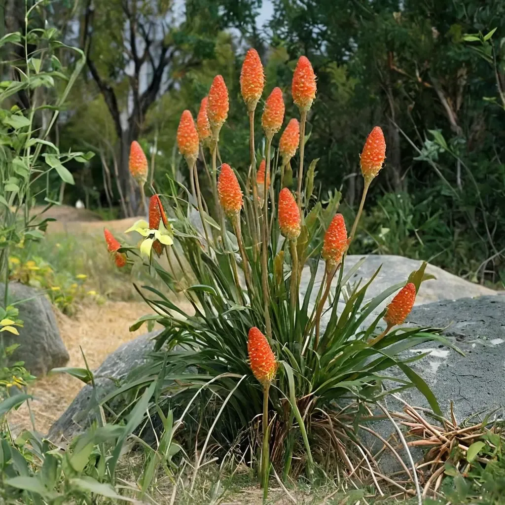 Red Hot Poker Torch Lily