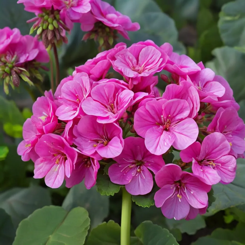 Pink Geranium Pelargonium