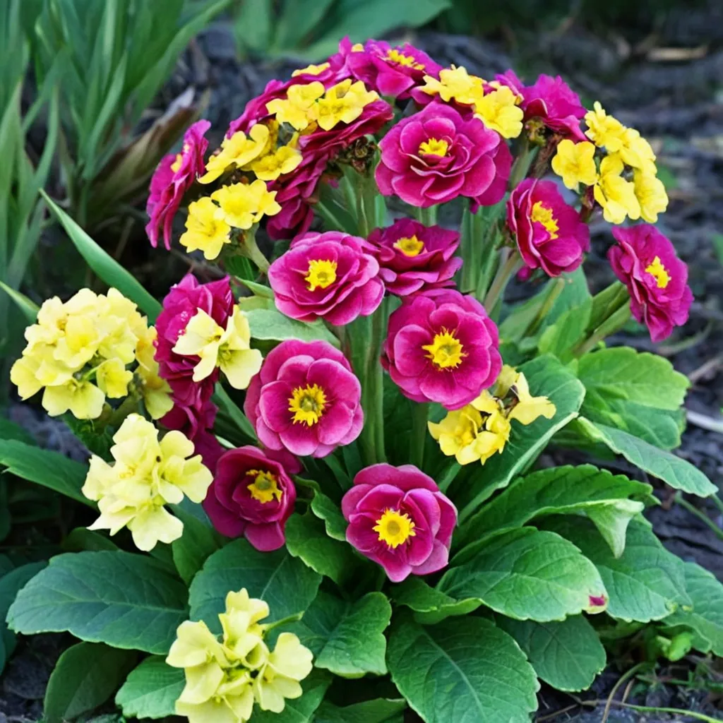 Spring Sun Polyanthus Primrose