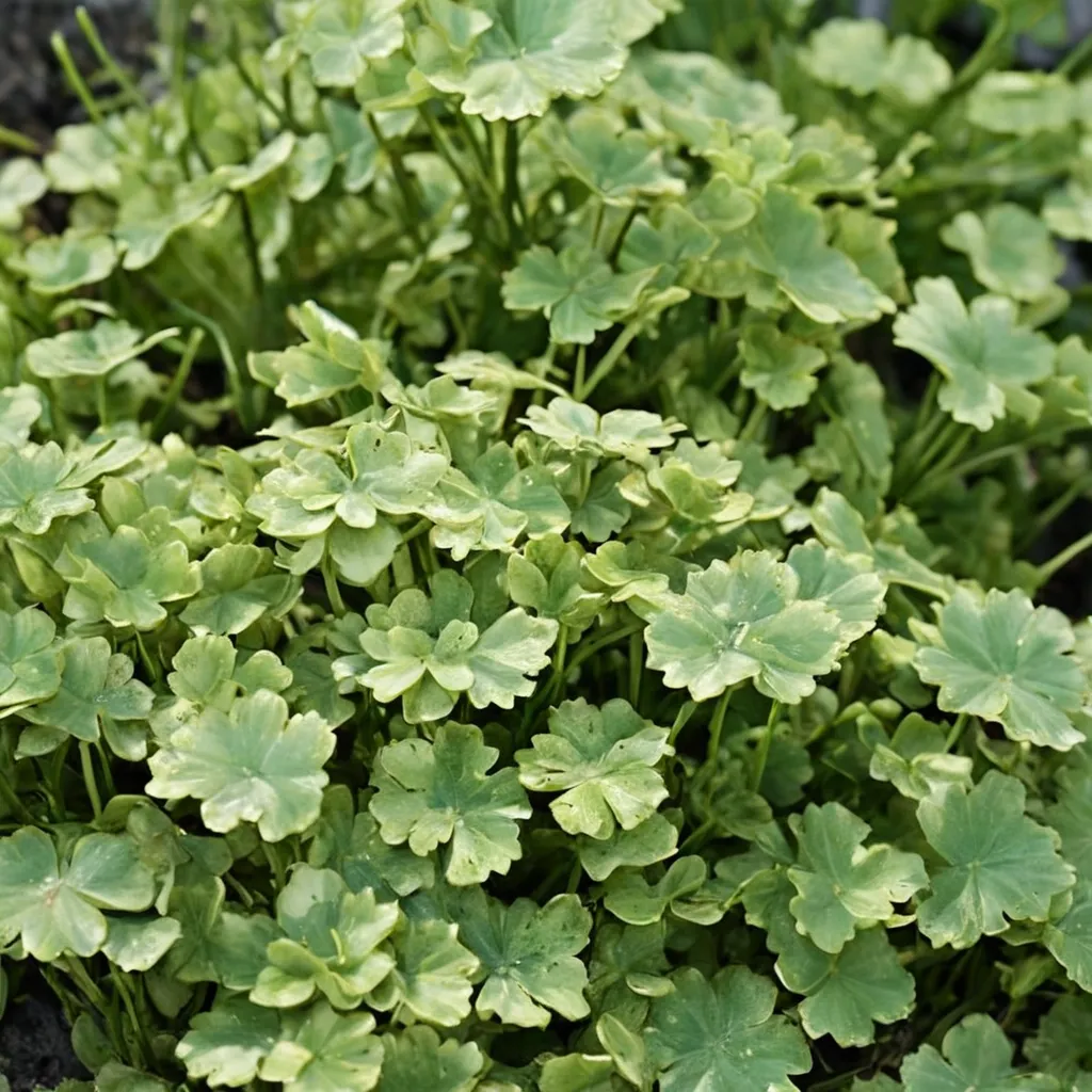 Variegated Hydrocotyle