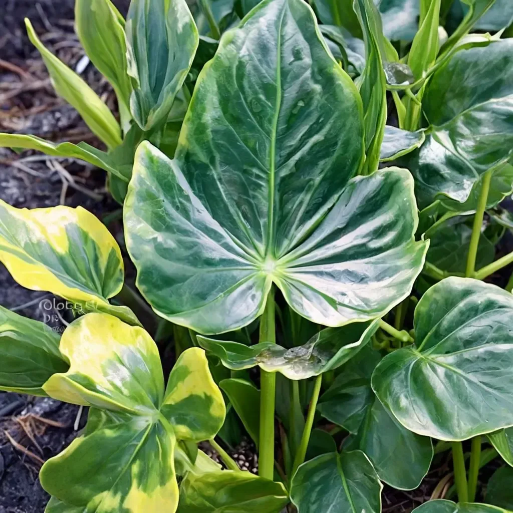 Hooded Dwarf Elephant Ear