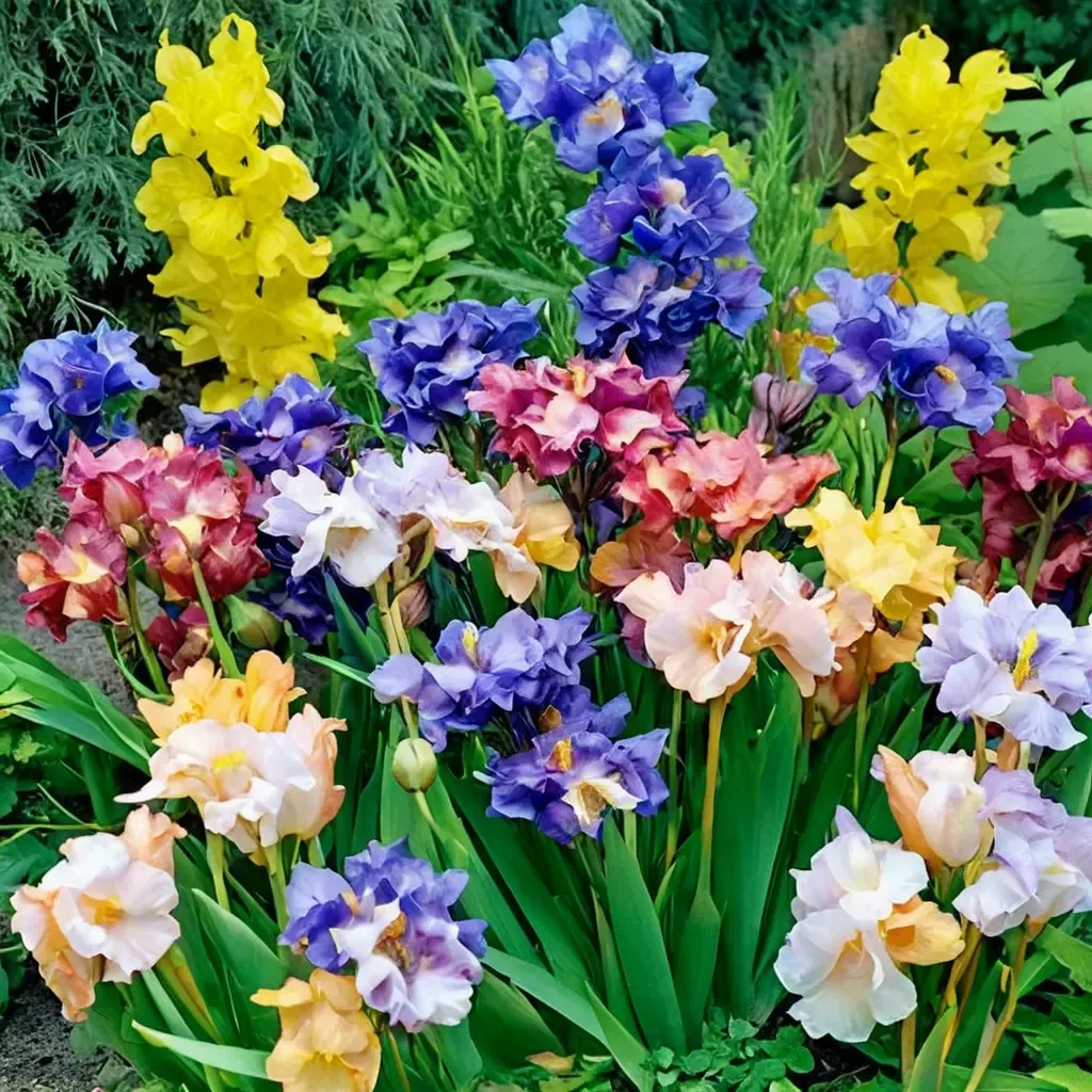 Reblooming Bearded Iris