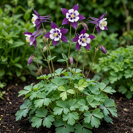 Earlybird Purple White Columbine
