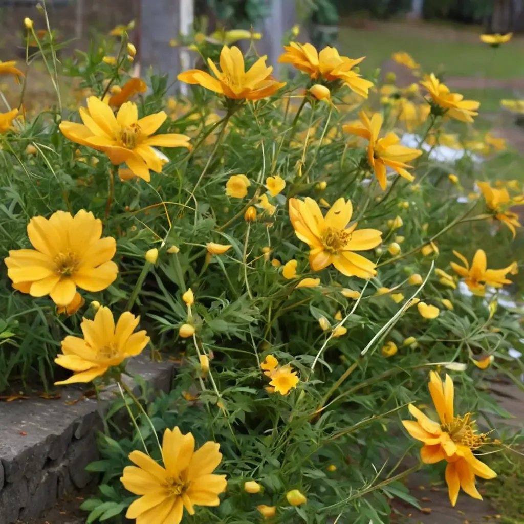 Sulphur Cosmos
