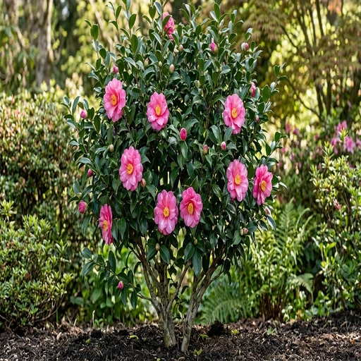 Leslie Ann Sasanqua Camellia