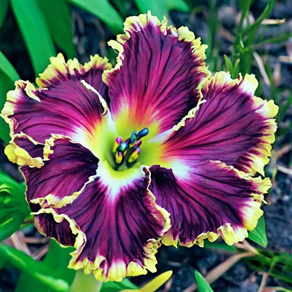 Mulberry Freeze Jumbo Daylily