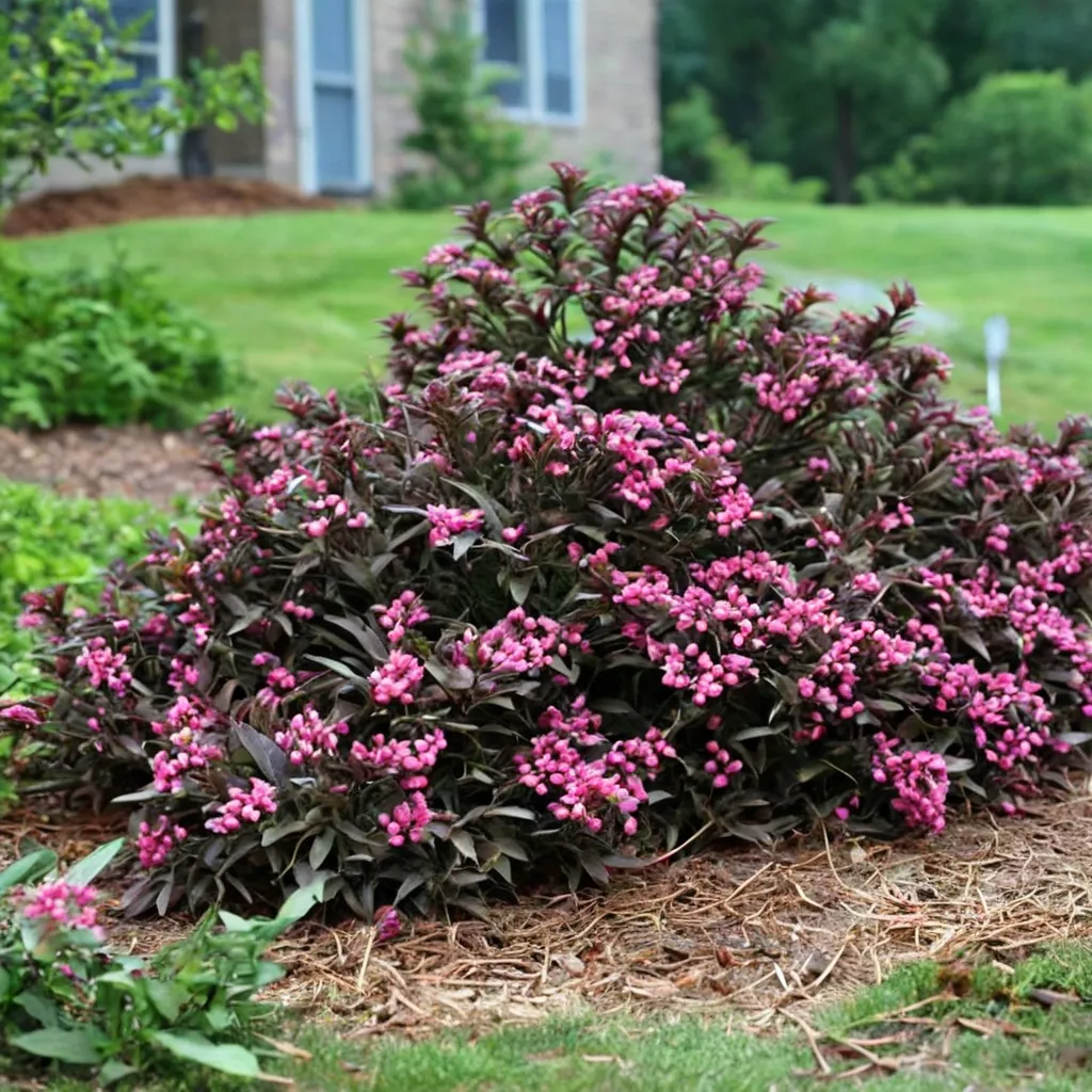 Weigela florida Spilled Wine