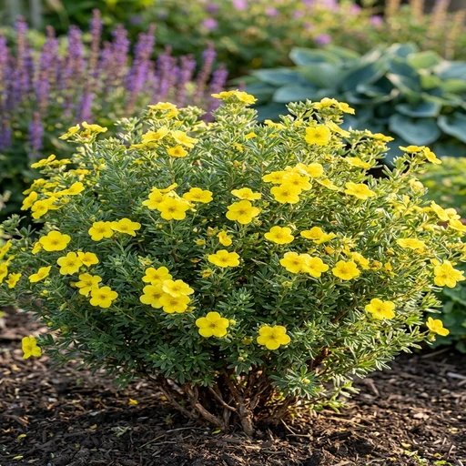 Happy Face Yellow Potentilla