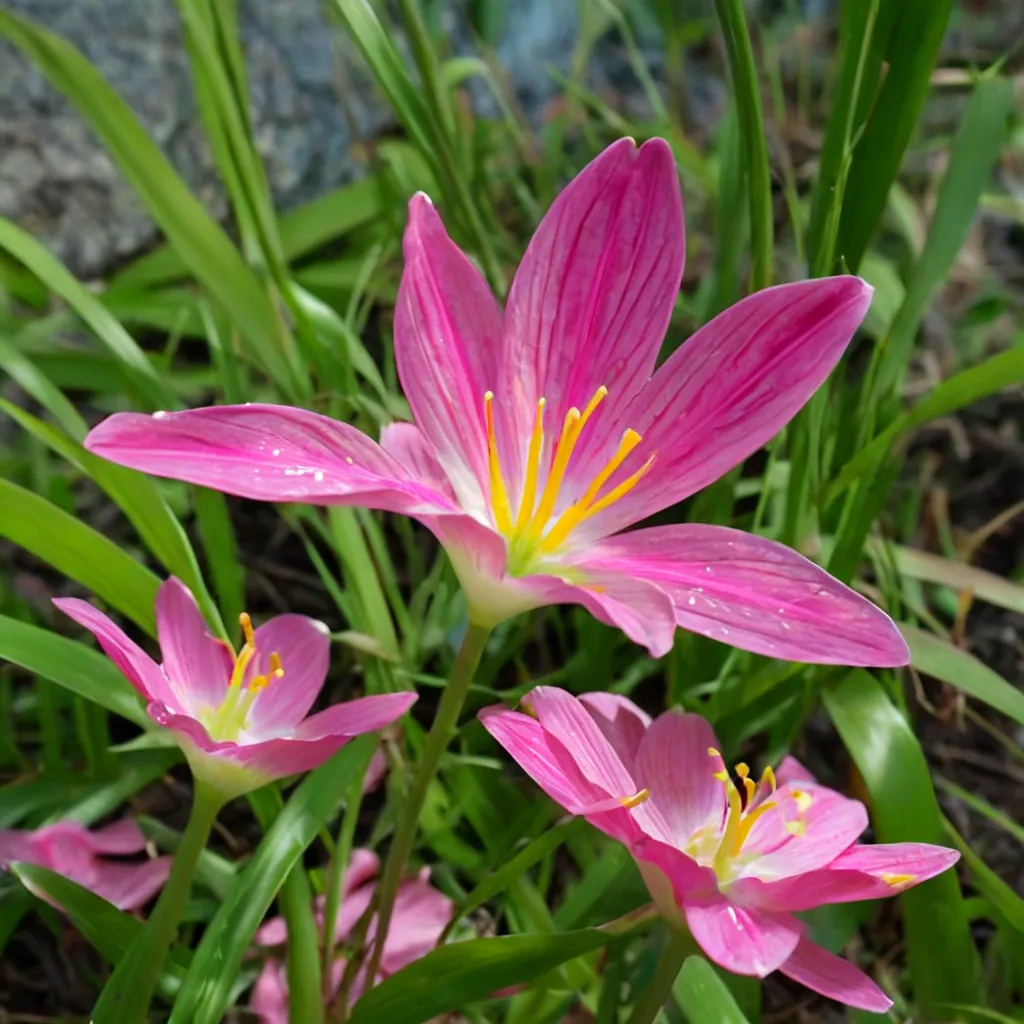 Pink Rain Lily