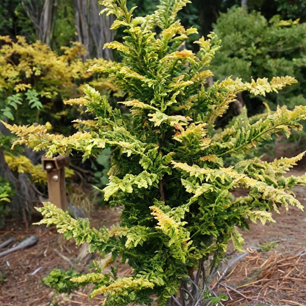 Golden Hinoki Cypress