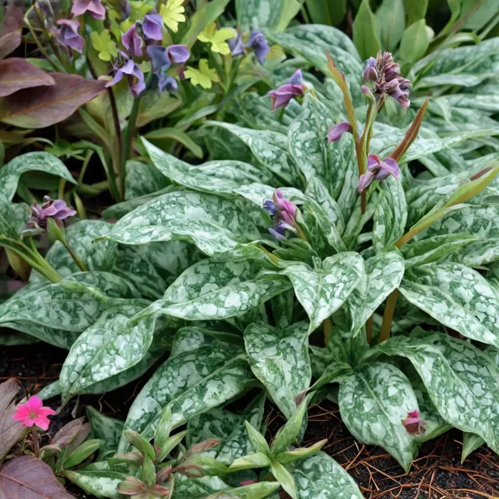 High Contrast Lungwort
