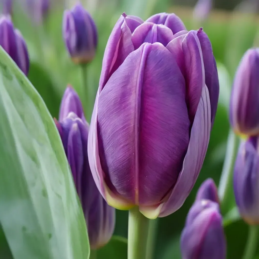 Purple Flag Tulip